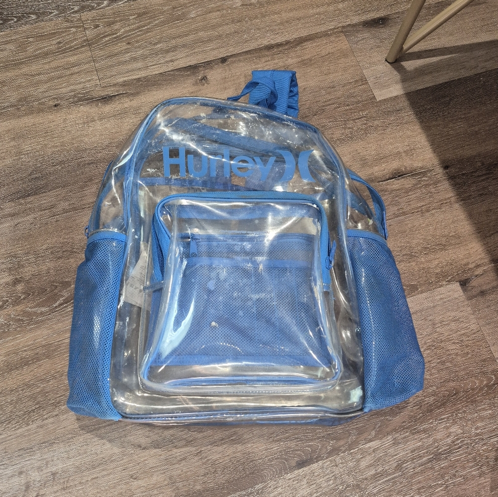 Hurley Transparent Blue Backpack - image 4